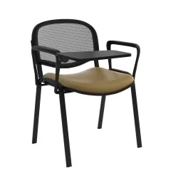 Chaise Isonet Mesh Noir Conférence socle Noir