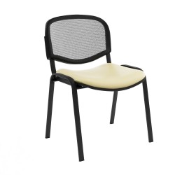 Chaise Isonet Mesh Noir sans accoudoirs