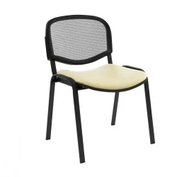 Chaise Isonet Mesh Noir sans accoudoirs