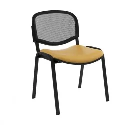 Chaise Isonet Mesh Noir sans accoudoirs