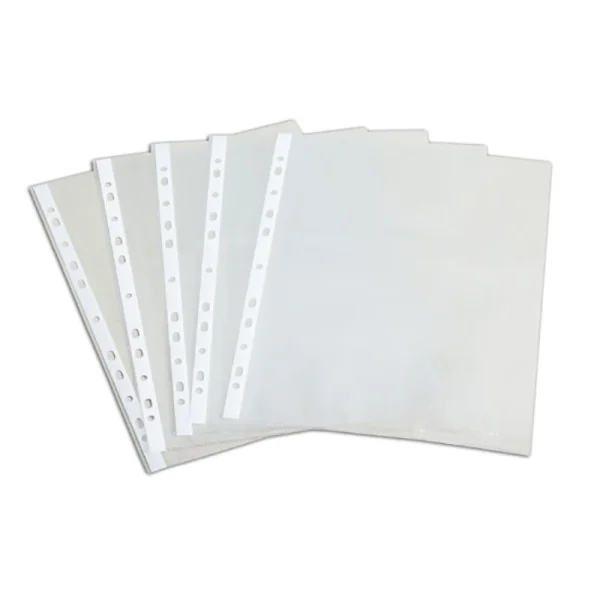 Paquet de 50 pochettes perforées 80mic Purple