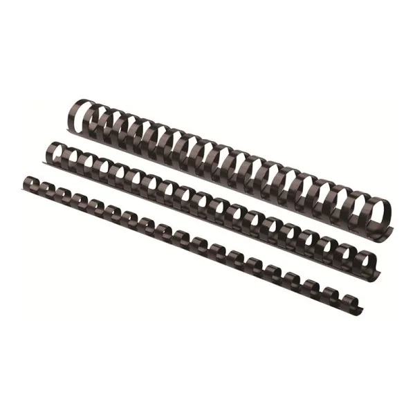Reliure spirale 22 mm noir Paquet de 100