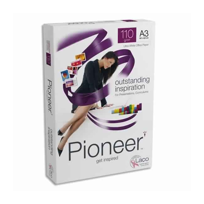 Ramette papier Pioneer A3 110 Gr Outstanding Inspiration 