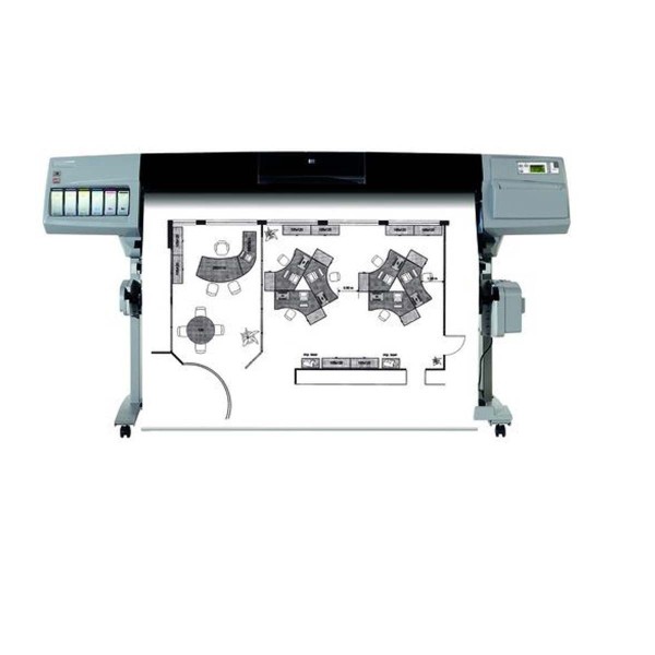 Rouleau papier traceur 80Gr 914x50mx50mm
