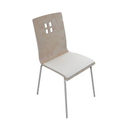 Chaise Kuadra Assise Tapissier