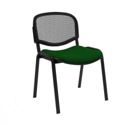 Chaise Isonet Mesh Noir sans accoudoirs