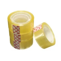 SCOTCH SCOLAIRE JAUNATRE 18MM X 30M