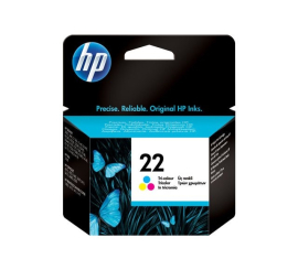 Cartouche HP 22 3 couleurs pour imprimante jet d'encre