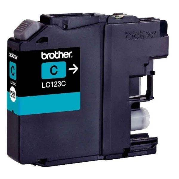 cartouche adaptable Brother LC-123 cyan