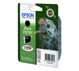 Cartouche Epson T0791 noire pour imprimante jet d'encre