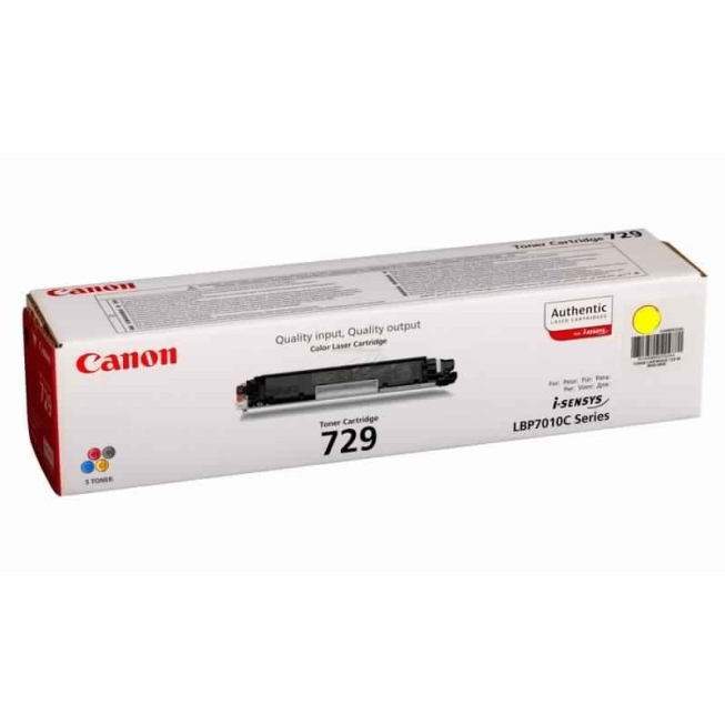 Toner Canon EP 729 yellow