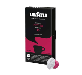 Capsule à café LAVAZZA compatible nespresso DECISO Paquet de 10