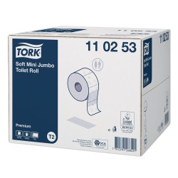 Tork Papier toilette Mini Jumbo doux Premium