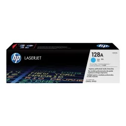 Toner HP 128A cyan pour imprimante laser