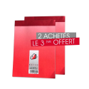 lots de 2 Carnet  200 pages +1 Gratuit