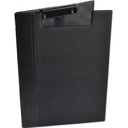 Porte bloc double A4 Deli noir