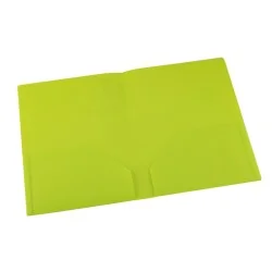 Chemise de présentation avec 2 poches