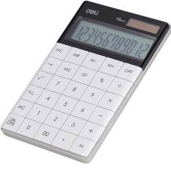 Calculatrice de bureau DELI a 12 chiffres