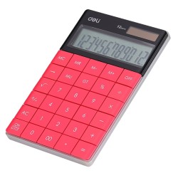 Calculatrice de bureau DELI a 12 chiffres