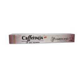 Paquet de 10 capsules café CAFEITALIA compatible NESPRESSO AMERICANO