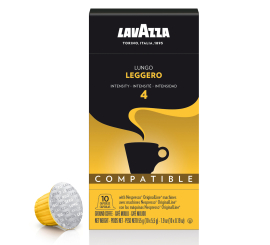 Capsule à café LAVAZZA compatible nespresso ESPRESSO LEGERO PQ 10