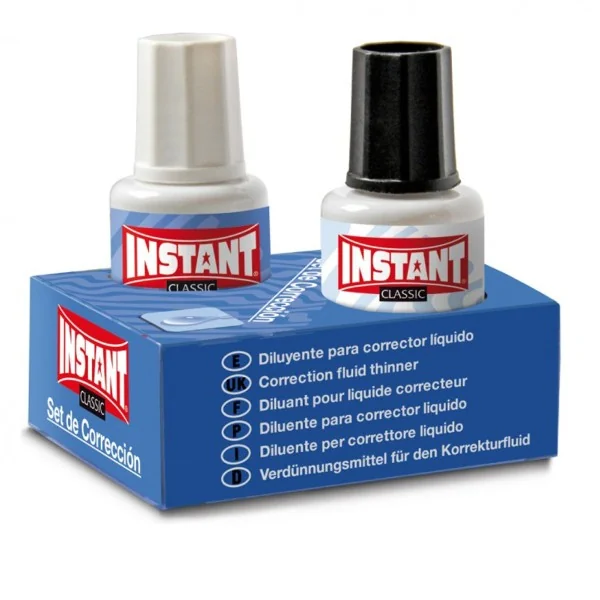 Set de 2 correcteur + diluant instant 20 ml