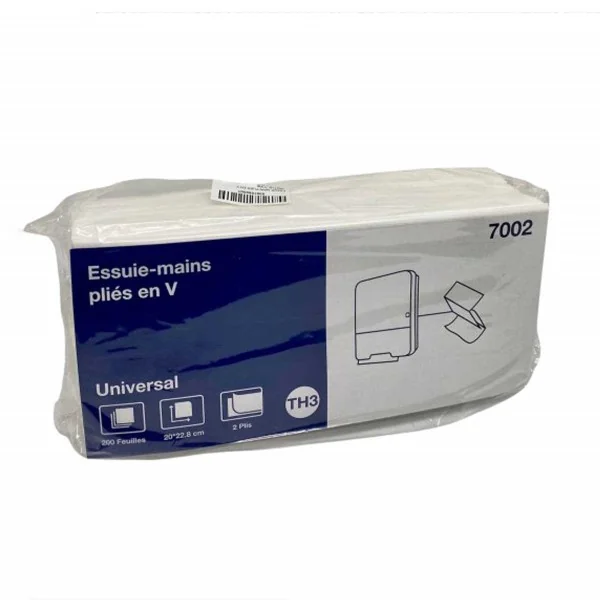 Papier Essuie-mains Pliés en V Universal TH3