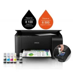 IMPRIMANTE À RÉSERVOIR INTÉGRÉ EPSON ECOTANK L3210 3EN1 COULEUR