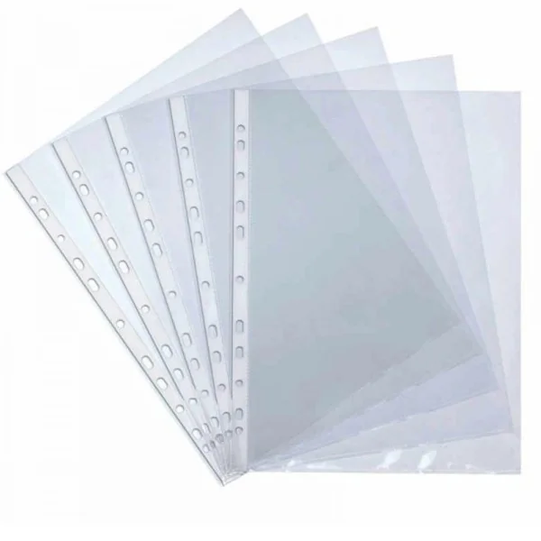 Paquet de 100 pochettes perforées 80mic DGG