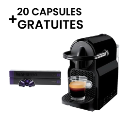 MACHINE A CAFE NESPRESSO INISSIA D40 Original ®+ 20 CAPSULES NESPRESS