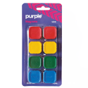 PACK DE DE 8 AIMANTS MAGNETIQUES COULEURS VIVO PURPLE