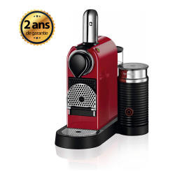 MACHINE A CAFE NESPRESSO CITIZ&MILK MCH ROUGE C123 N1 XE Original ®