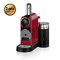 MACHINE A CAFE NESPRESSO CITIZ&MILK MCH ROUGE C123 N1 XE