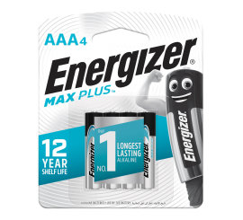 4XPILES ENERGIZER AAA MAX PLUS LR03 1.5V EP92