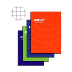 BLOC NOTE A4 100 PAGES PURPLE
