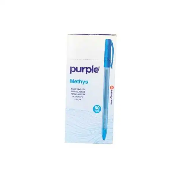 STYLO A BILLE METHYS PURPLE