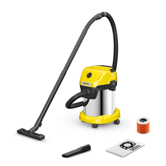 ASPIRATEUR MULTIFONCTION KARCHER WD3 S V-17/4/20 - 1000W