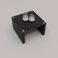 Table basse Cuba Verre