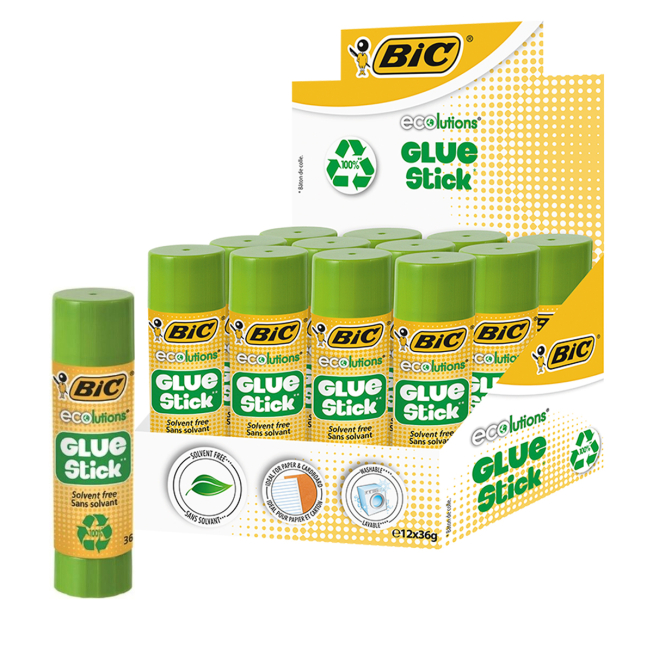 ECO GLUE STICK 36GR BIC