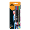 pochette-de-4-stylos-feutre-intensity-fine-bic