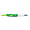 stylo-a-bille-retractable-bic-4-couleurs-velours