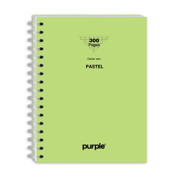 Cahier Wire-O A4 300 Pages Neu Pastel Purple