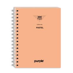 Cahier Wire-O A4 300 Pages Neu Pastel Purple