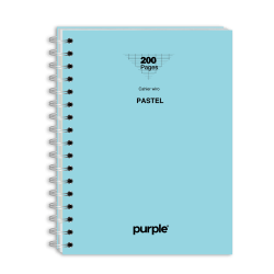 cahier-wire-o-a4-200-pages-neu-pastel-purple