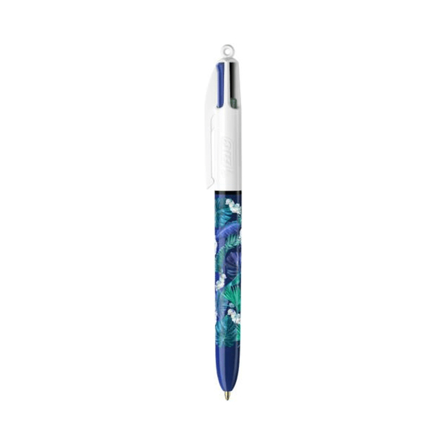 stylo-a-bille-retractable-bic-4-couleurs-decors