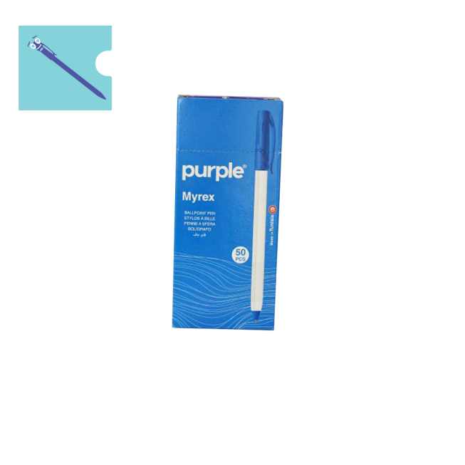 STYLO A BILLE MYREX PURPLE