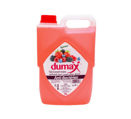 SAVON LIQUIDE 5L FRUITS ROUGES DUMAX 