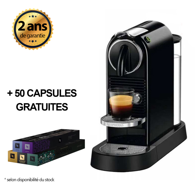 MACHINE A CAFE NESPRESSO CITIZ MCH NOIR D113 N1 XE