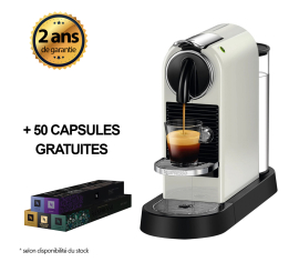 MACHINE A CAFE NESPRESSO CITIZ MCH BLANC D113 N1 XE Original ®