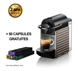 MACHINE A CAFE NESPRESSO PIXIE MCH TIT C61 N1 XE Original ®